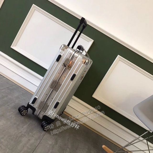 Rimowa拉杆箱 66627 Fendi x rimowa 全鋁鎂合金 日默瓦拉箱 馮彥霖同款旅行箱xzx1008
